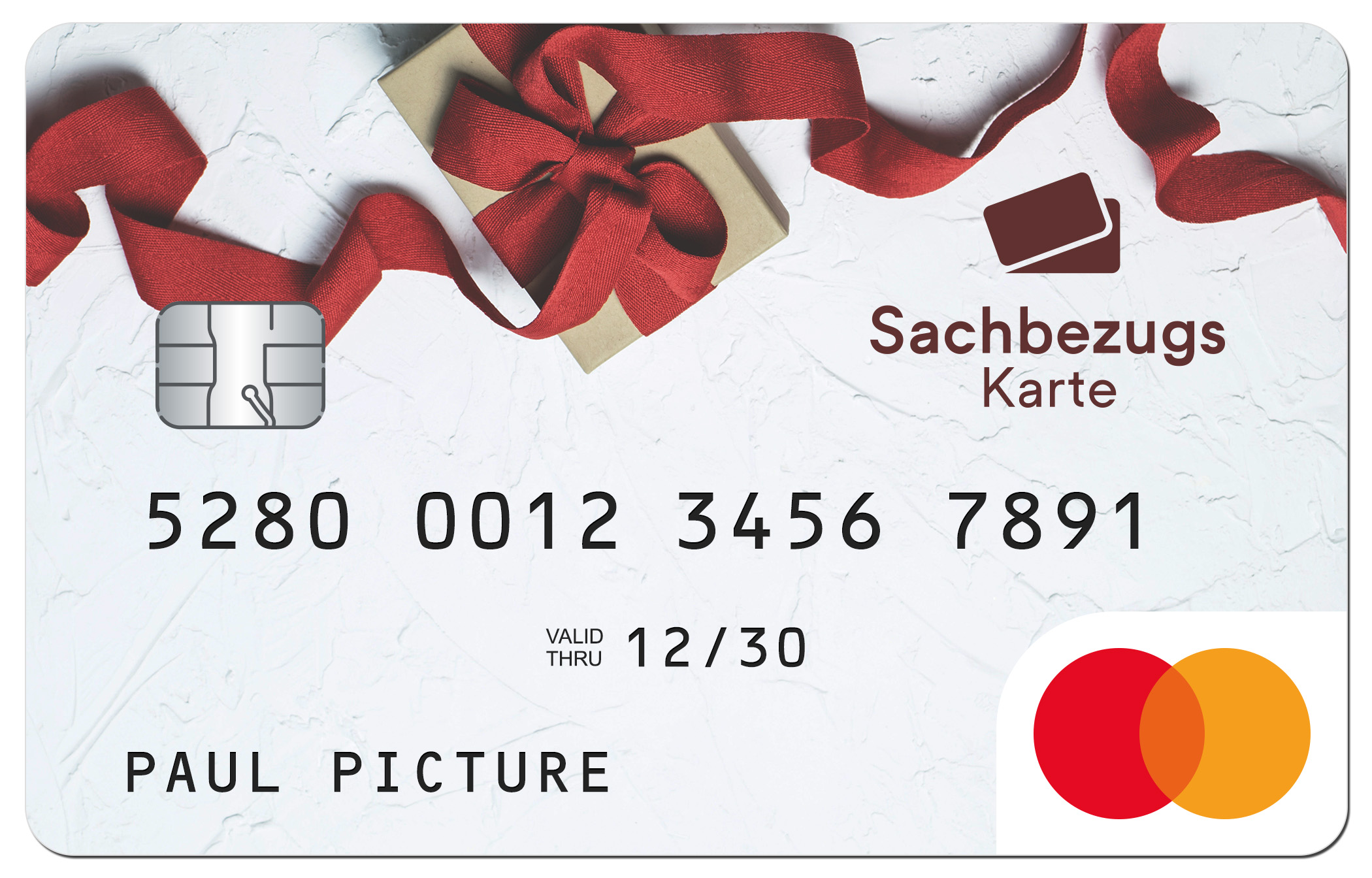 Sachbezugskartendesign