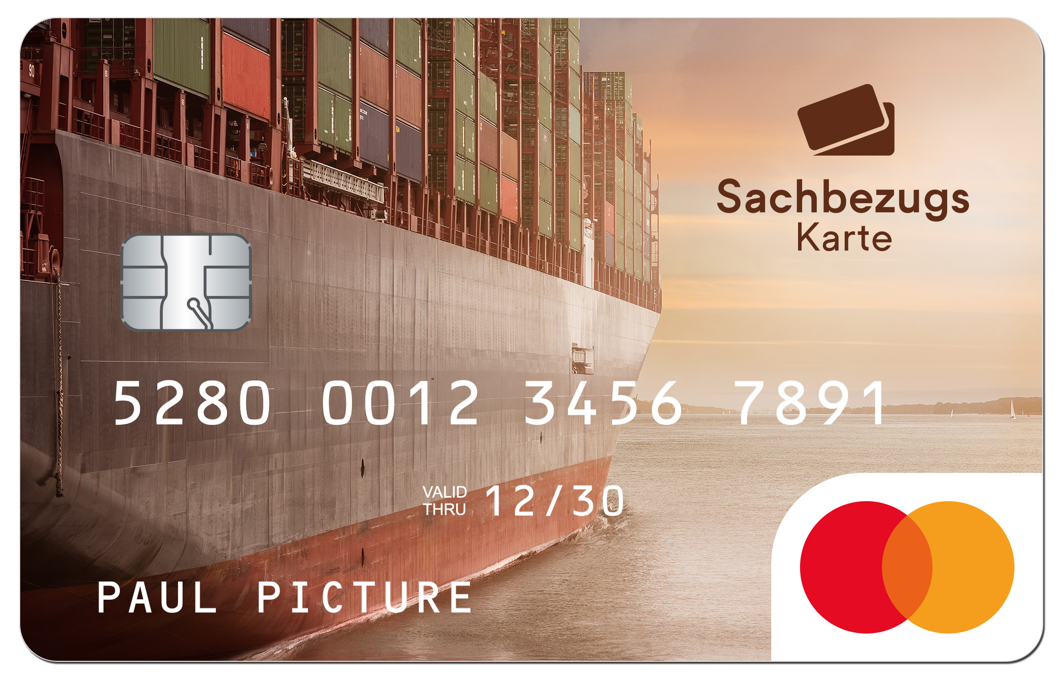 Sachbezugskartendesign