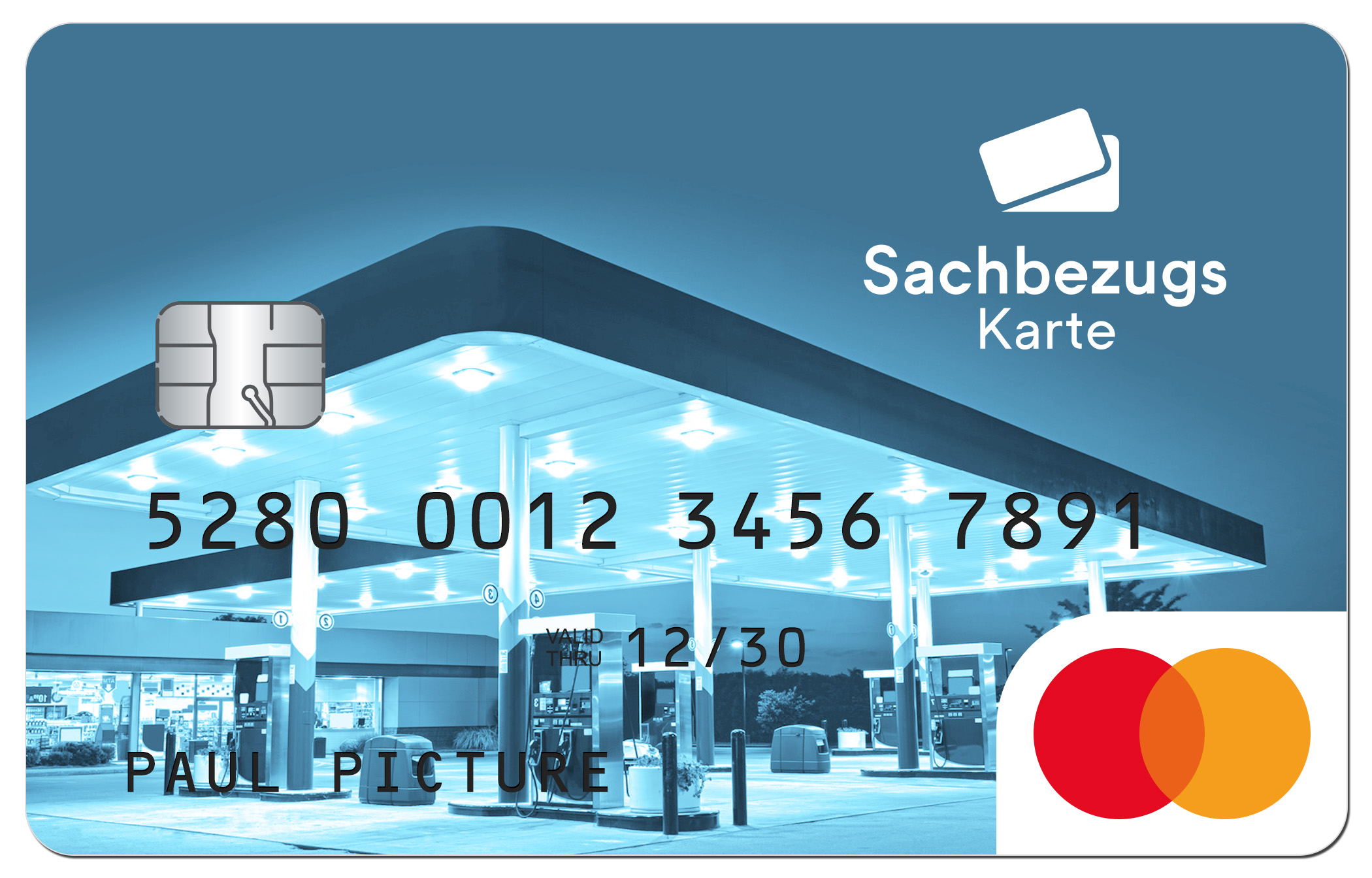 Sachbezugskartendesign