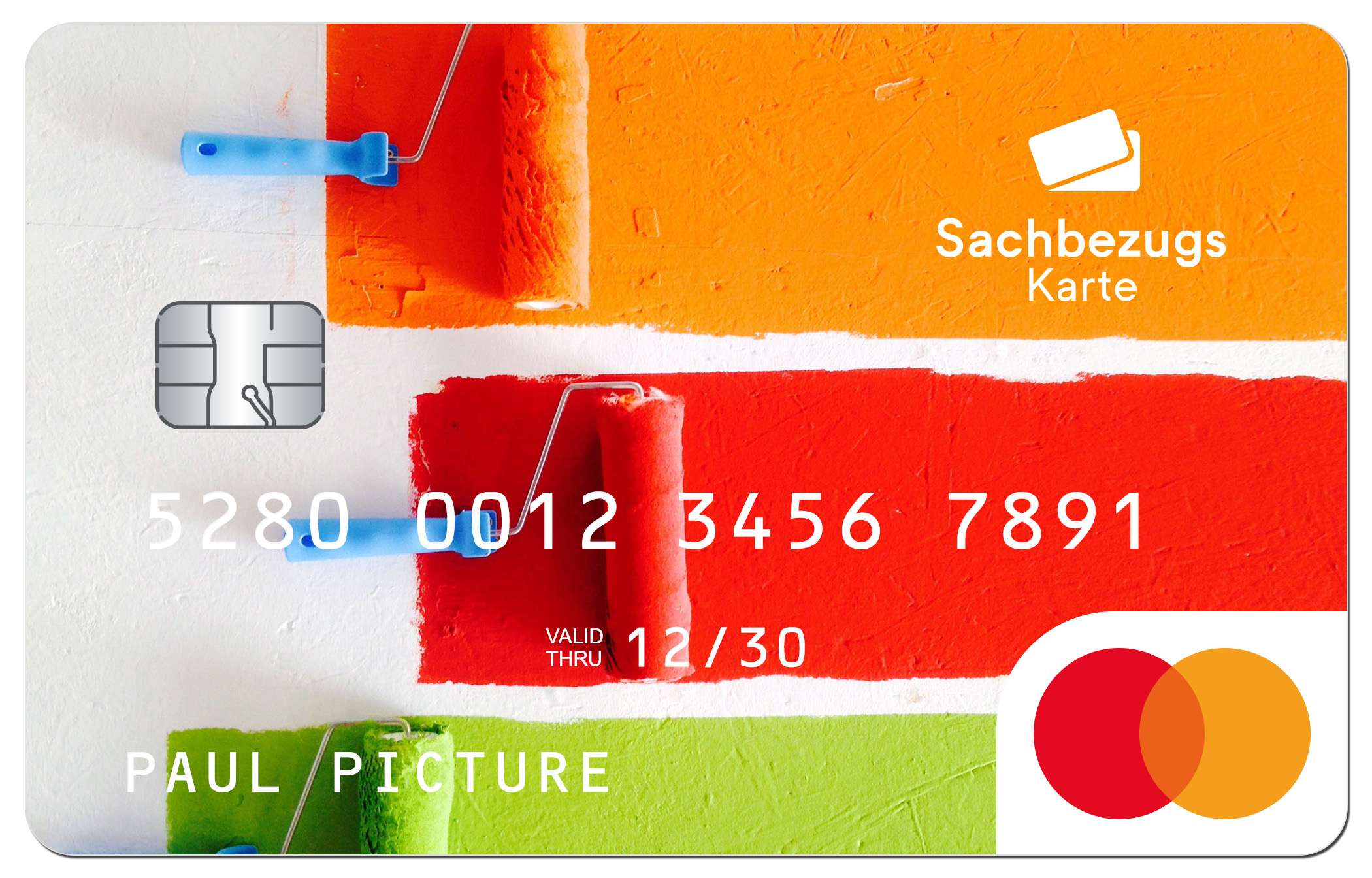 Sachbezugskartendesign